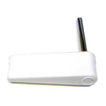 Williams Logo Flipper Bat And Shaft Assembly - 20-10110-5 - White